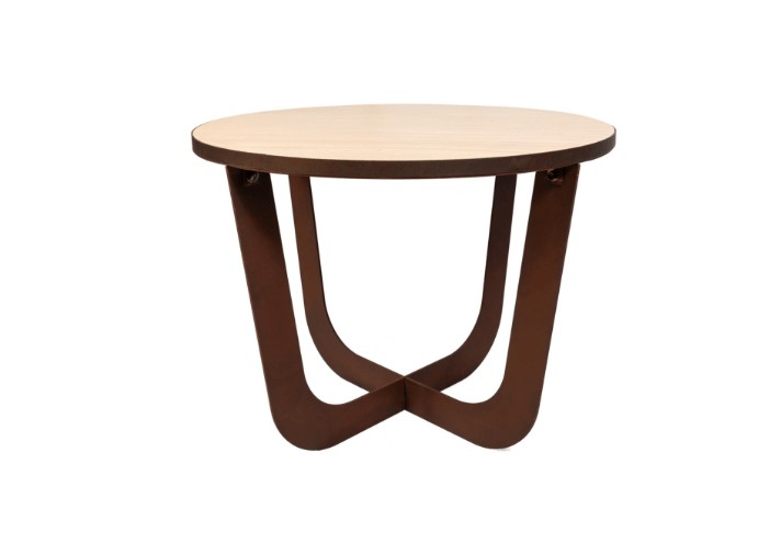 Meubles-design-en-acier-corten-Style-industriel-Acier-corten-intérieur-Intérieur-moderne-COFFEE | Table basse en corten