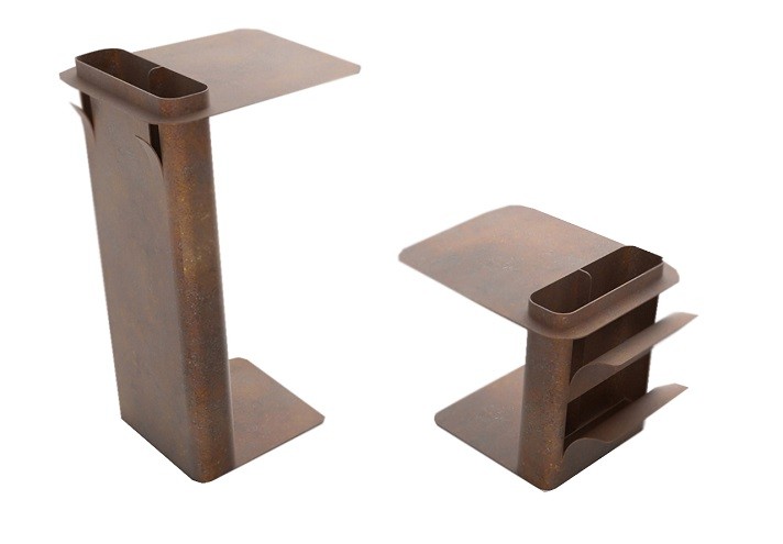 Design-furniture-Italy-Corten-design-Design-made-in-Italy-Italian-design-store-DAD | Corten coffee table