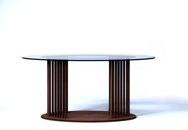 Meubles-design-en-acier-corten-Style-industriel-Acier-corten-intérieur-Intérieur-moderne-OVOV | Table basse en Corten