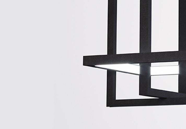 Corten-Möbel-Einrichtung-hergestellt-in-Italien-Stahlmöbel-XYZ | Leuchte aus Stahl