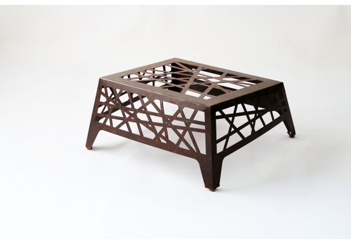 Design-furniture-Italy-Corten-design-Design-made-in-Italy-Italian-design-store-MIKADO | Corten pouf