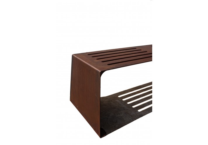 Design-furniture-Italy-Corten-design-Design-made-in-Italy-Italian-design-store-CUT | Corten bench