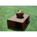 Design-furniture-Italy-Corten-design-Design-made-in-Italy-Italian-design-store-CUBO MOVE | Corten Decoration